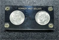 (2) 1964 Kennedy Half Dollars BU *Capital Case