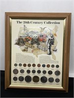 20th Century Frames Coin Collection