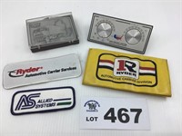 Advertising Patches, Belt Buckle and Temperature