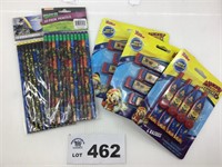 Party Favors And Pencils (Turtles And Batman)