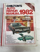 1982 Chiltons Auto Repair Manuel