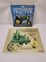Tractor book/ John Deere reproduction sign