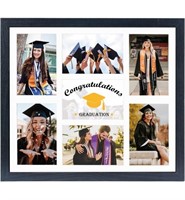 4X6 Graduation Frame Collage with 7 openings