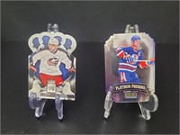 Marian Gaborik & Mark Messier hockey cards