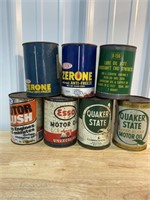 Quart oil & garage cans