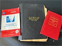 Vintage scrapbook. 1979 coin guide.