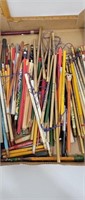 Large lot of pencils many unsharpened