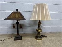 (2) Various Modern Table Lamps