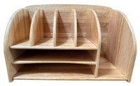 Pomerantz Wooden Desk Organizer