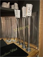 10 Table Sign Holders