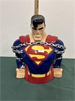 1997 Superman in Chains Cookie Jar-Large