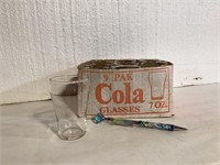 Vintage Glasses - Cola