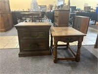 Vintage Nightstand And End Table