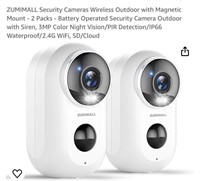 ZUMIMALL Security Cameras Wireless
