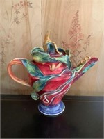 Signed Wendy  Johnston, pottery teapot