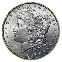 1896 Morgan Dollar Bu