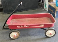 1970's Radio Flyer 90 Little Red Wagon