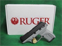 RUGER EC9S GRAY FRAME 9MM W/ BOX & 5 MAGAZINES