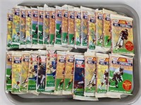 (29) 1990 SCORE FOOTBALL PACKS