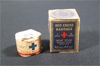 Vintage Red Cross Bandages, unused
