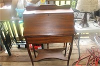 SECRETARY DESK, NEEDS LITTLE TLC, 27X14X43