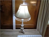 Vintage Accent Table Lamp w/Hanging Beads