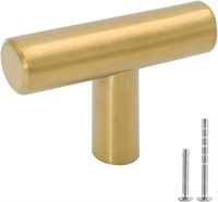 LONTAN 12 Pack Gold Drawer Knobs for Dresser Kitch