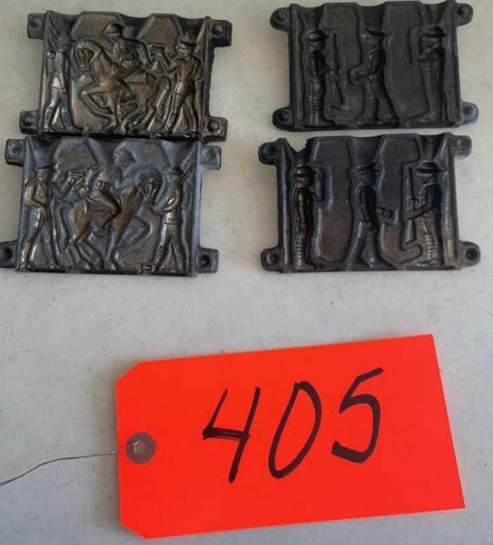 LEAD MOLDS- HOME FOUNDERY  - WWI SOLDIERS