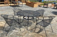 Rod Iron Table and Chairs