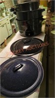 Enamel ware canners and lids