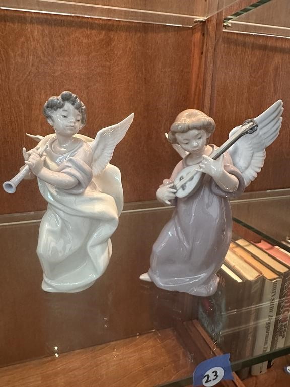 LLADRO MUSICAL ANGELS PAIR