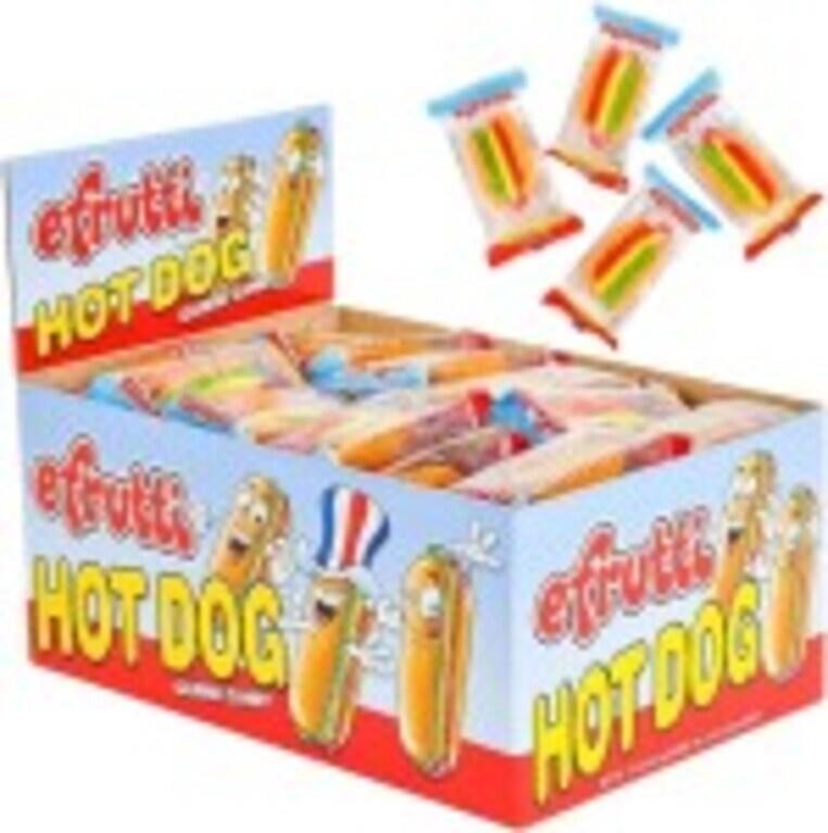 eFrutti Hot Dog Gummis 60 Pack, 19 Ounce BB