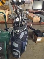 Golf clubs and bag club brands include synchrony,
