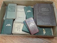 Assorted small handbooks