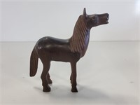Iron Wood Horse 6in X 5.5in