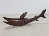 Iron Wood Shark 11in Long