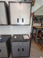 GLADIATOR FLOOR & WALL GARAGE CABINET W/ CONTENTS