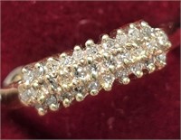 $2100 14K  3.73G Natural Diamond(0.3ct) Ring