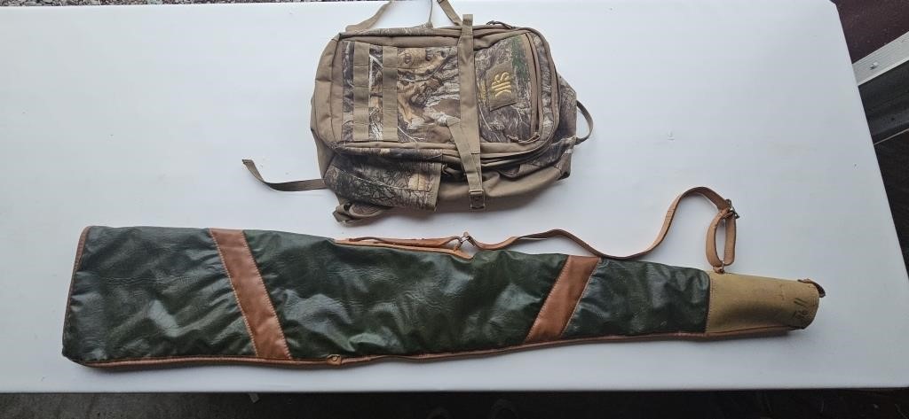 Hunting Backpack and soft gun case