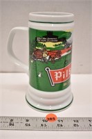 Pilsner beer stein with bunny on the bottom