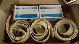 Gait belts & 2 boxes of paper surgical tape