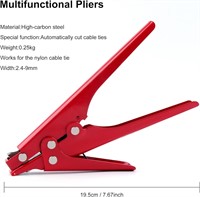 Cable Tie Tool with Zip Tie Tool