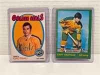Gary Croteau 71/72 & 73/74 Card