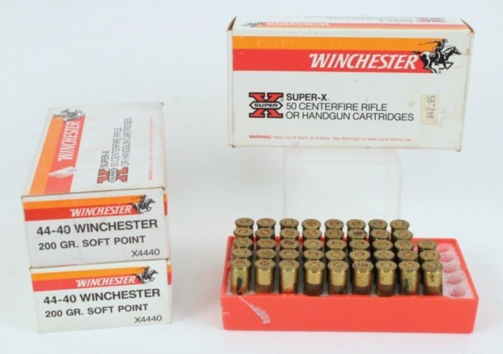 (285) Winchester Super X 44-40 Winchester 200 Gr.