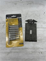 Socket set and light switch cover