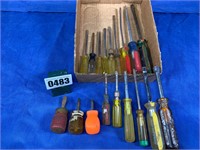 18 Screwdriver & Socket Driver Assortment