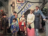 The Brady Bunch cast signed photo