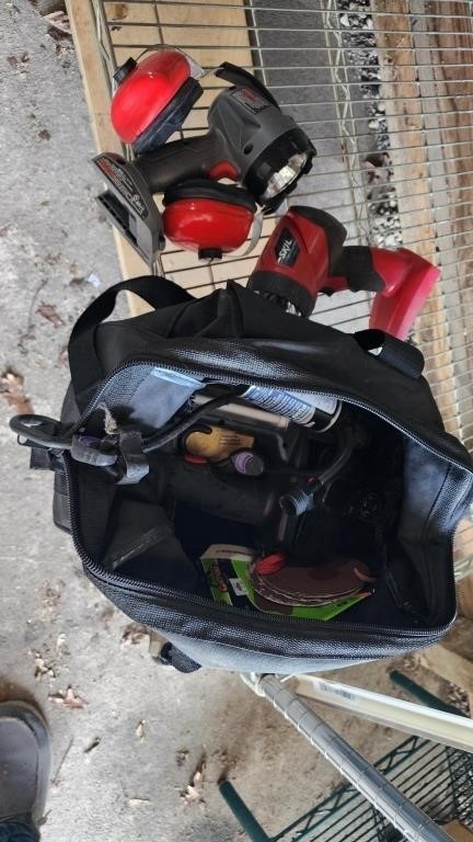 Bag with misc. tools