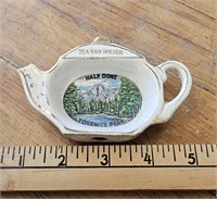 Vintage Yosemite Park Tea Bag Holder Souvenier
