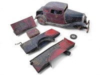 Vintage Metal Toy Car - As-Is for Parts (2)